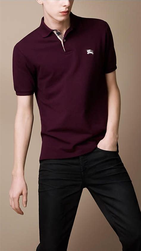 burberry men's polo shirts|burberry polo shirt nordstrom.